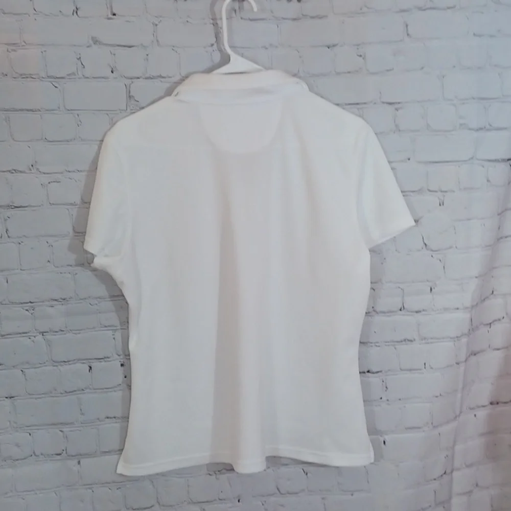 Aspire Dri Logic Womans White Athletic Top XL - Picture 4 of 8
